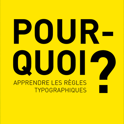 Livret pour apprendre les règles typographiques